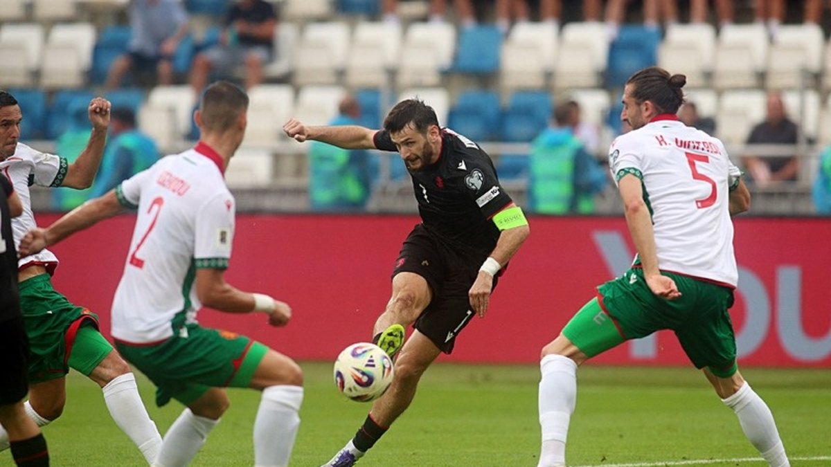 Gürcistan 3-0 Bulgaristan (MAÇ SONUCU ÖZET)