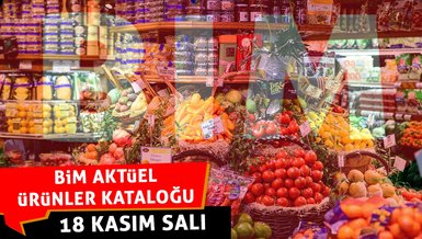BİM katalog 18 Kasım Salı | Bim indirimli aktüel ürünler kataloğu