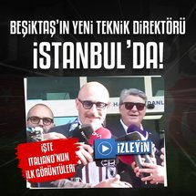 Vincenzo Italiano Beşiktaş için İstanbul'da!