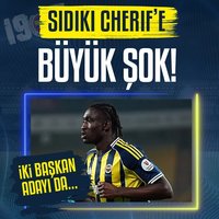 Cherif'e büyük şok! İki başkan adayı da...