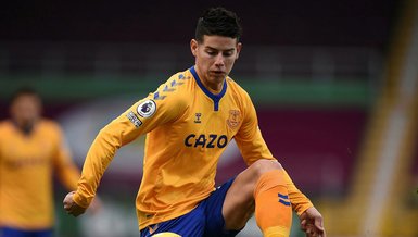James Rodriguez out of Everton's clash with Chelsea due to calf issue
