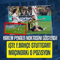 F.Bahçe penaltı kazandı! İşte o pozisyon