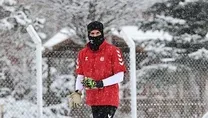 Sivas karda çalıştı