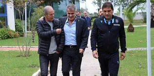 Şenol Güneş Trabzonspor’u ziyaret etti