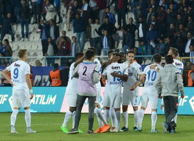 Erzurumspor - Alanyaspor maçından kareler
