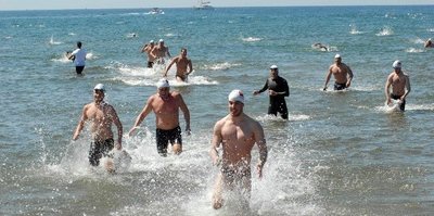 Amasra'da Uluslararası Açık Su Yüzme Maratonu