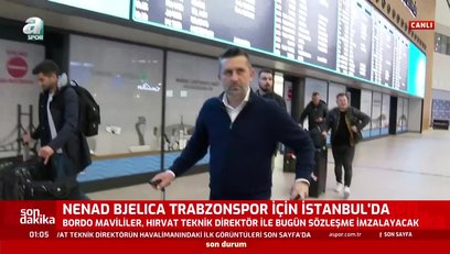 >Nenad Bjelica İstanbul'a geldi! İşte o görüntüler