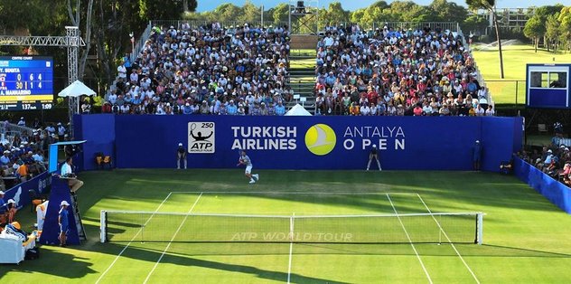 Turkish Airlines Antalya Open'ın açılış töreni Aspendos'ta gerçekleşti