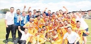 Göztepe taç taktı