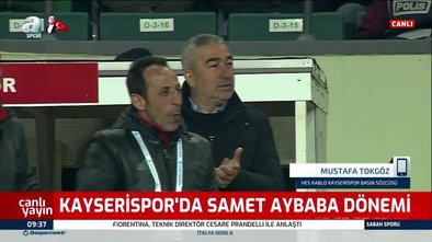 Kayserispor'da Samet Aybaba dönemi