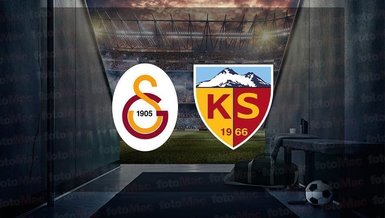GALATASARAY KAYSERİSPOR CANLI MAÇ İZLE 📺 | Galatasaray - Kayserispor maçı hangi kanalda? GS maçı saat kaçta?
