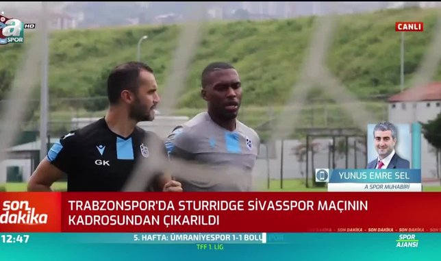 Trabzonspor'a Sturridge'den kötü haber!