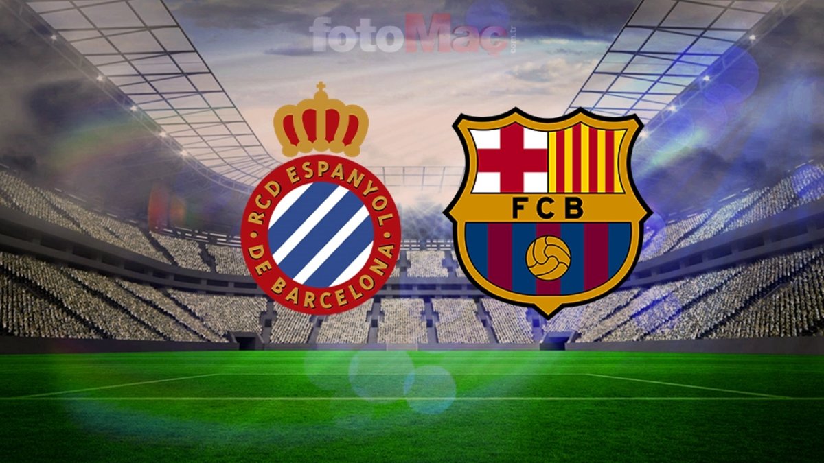 Katalonya'da yılın ilk derbisi! Espanyol-Barcelona maçı canlı yayın bilgileri ve 11'ler!