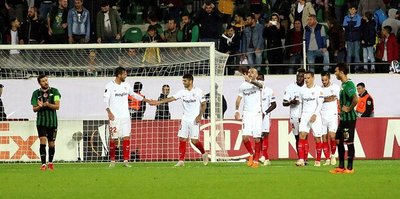 Maç sonucu | Akhisarspor 2-3 Sevilla | ÖZET