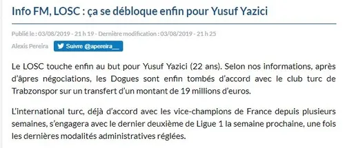 Yusuf Yazıcı'dan flaş transfer açıklaması - 1