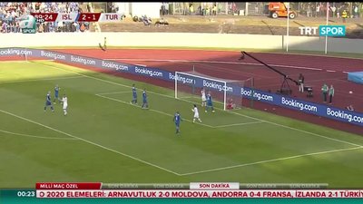 >İzlanda 2-1 Türkiye | MAÇ ÖZETİ