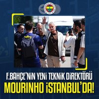 Mourinho İstanbul'a geldi!