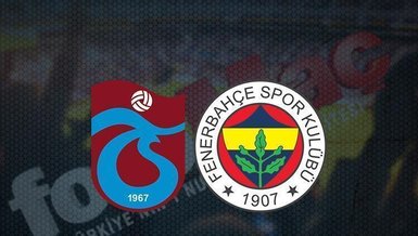Trabzonspor Fenerbahçe maçı CANLI (Trabzon Fenerbahçe canlı anlatım)