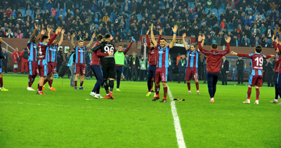 Trabzonspor sezonun ilk yarısında şaha kalktı