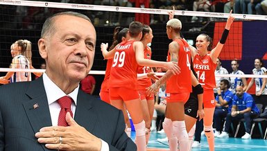 Başkan Erdoğan'dan Filenin Sultanları'na tebrik mesajı!