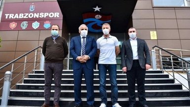 Trabzon BŞB Başkanı Murat Zorluoğlu Ahmet Ağaoğlu'nu ziyaret etti