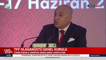 >TFF Başkan Adayı Mehmet Büyükekşi projelerini açıkladı!