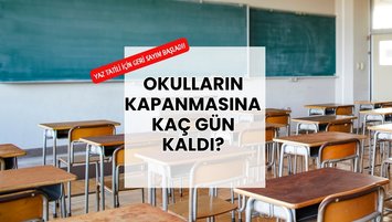 Yaz tatili için geri sayım başladı!