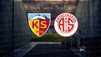 Kayserispor-Antalyaspor maçı CANLI İZLE