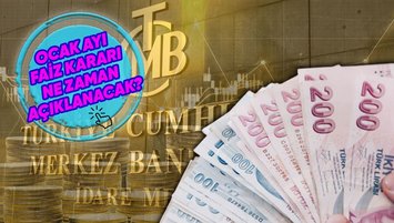 Merkez Bankası Ocak ayı faiz kararı ne zaman açıklanacak?