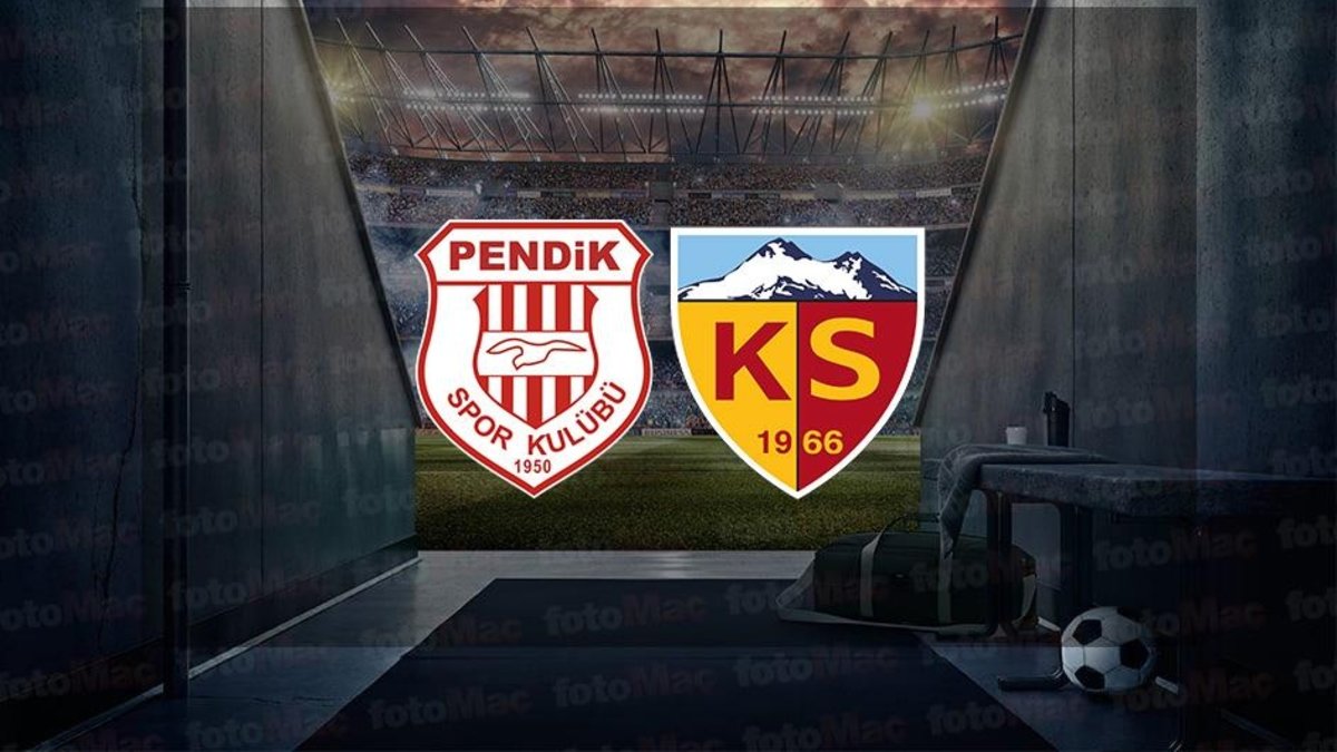 Pendikspor - Kayserispor maçı | CANLI İZLE