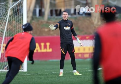 Galatasaray’da Fernando Muslera takımla çalıştı!
