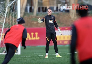 Galatasaray’da Fernando Muslera takımla çalıştı!