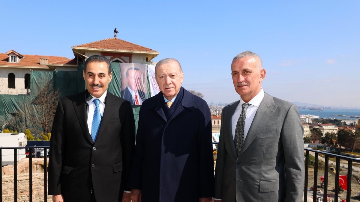 Başkan Erdoğan ile TFF Başkanı Hacıosmanoğlu bir araya geldi