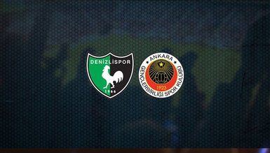 Denizlispor - Gençlerbirliği | CANLI