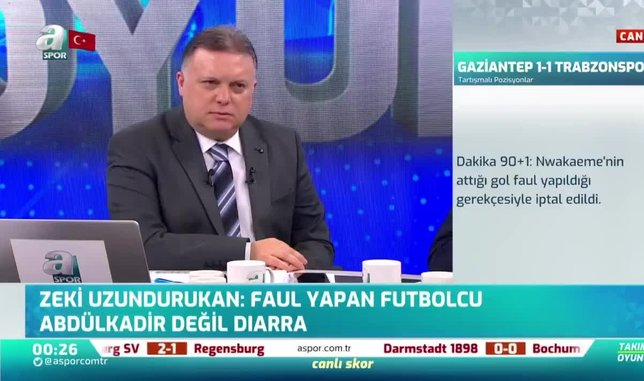 Erman Toroğlu: Trabzonspor'un sayılmayan golünden önce faul yok