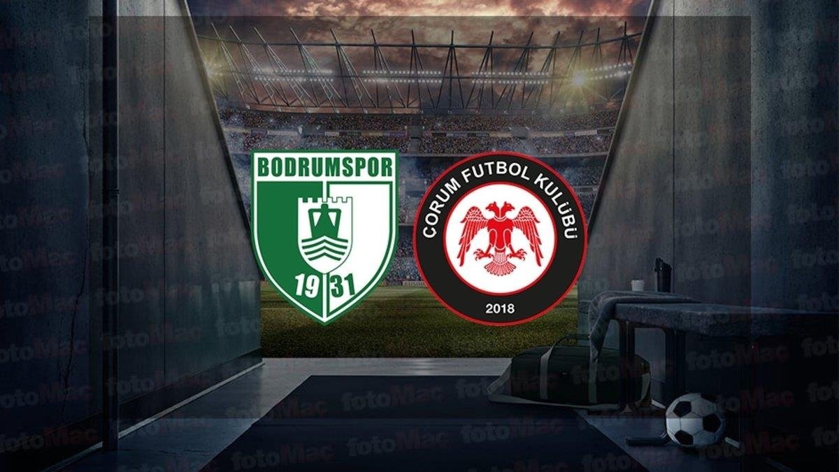 Bodrum FK - Çorum FK maçı CANLI İZLE | Bodrumspor - Çorumspor maçı izle