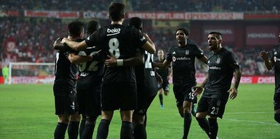 MAÇ SONUCU Antalyaspor 1-2 Beşiktaş MAÇ ÖZETİ