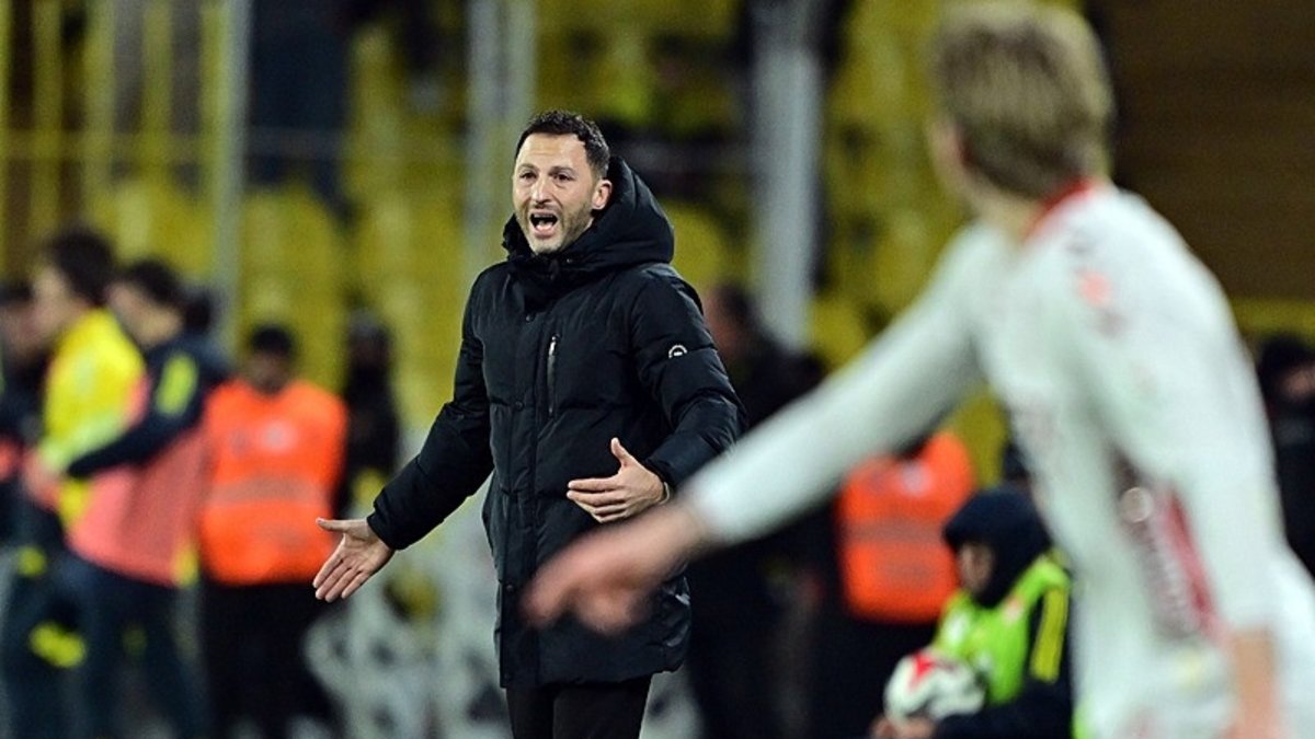 Domenico Tedesco: 2-1 geriye düştükten sonra...