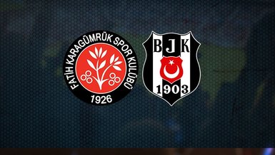 Beşiktaş'ın Fatih Karagümrük maçı 11'i belli oldu!