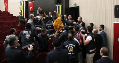 Ankaragücü genel kurulunda yumruklu saldırı!
