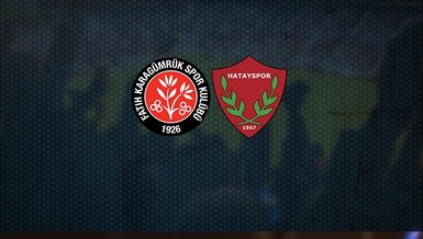 Fatih Karagümrük Hatayspor maçı ne zaman, saat kaçta ve hangi kanalda canlı yayınlanacak?