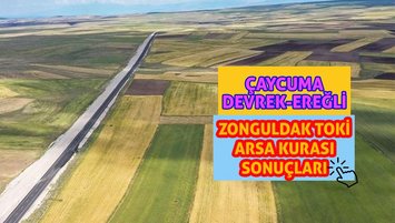 Zonguldak TOKİ arsa sonuçları, kazananlar 17 Nisan
