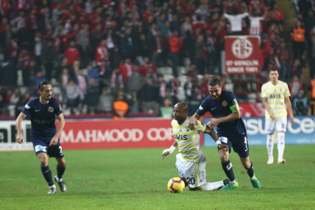 Antalyaspor - Fenerbahçe maçından kareler