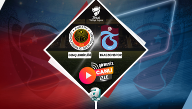 GENÇLERBİRLİĞİ TRABZONSPOR MAÇI ŞİFRESİZ CANLI İZLE | Trabzonspor Ziraat Türkiye Kupası maçı hangi kanalda? Saat kaçta?