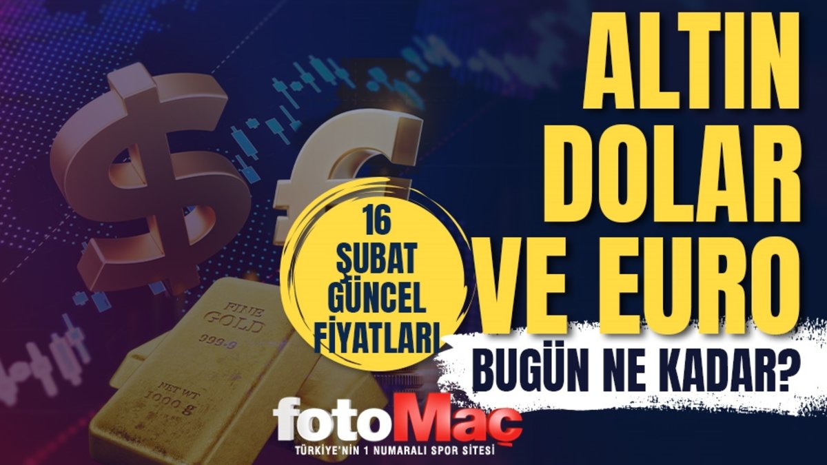 Gram altın fiyatı 16 Şubat: Çeyrek, yarım, tam altın güncel değerleri ve Dolar Kuru Gram altın fiyatı 16 Şubat: Çeyrek, yarım, tam altın güncel değerleri ve Dolar Kuru
