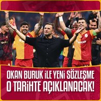 G.Saray'da Okan Buruk gelişmesi!