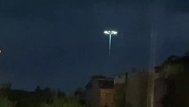 Türkiye'de o ilçede ufo iddiası! Görüntüleri telefona kaydetti