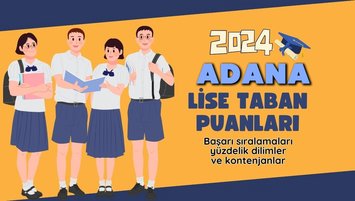 Adana lise taban puanları 2024 MEB LGS