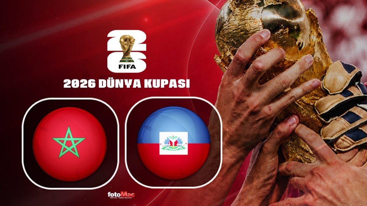 Fas-Haiti maçı CANLI | 2026 Dünya Kupası
