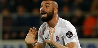 Trabzonspor’da Burak Yılmaz şoku